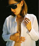 KUNDA DIAMOND SERPENT EARRINGS