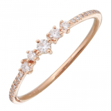 FAIRY DUST DIAMOND STACK RING