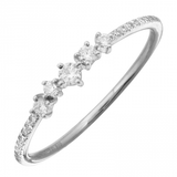 FAIRY DUST DIAMOND STACK RING