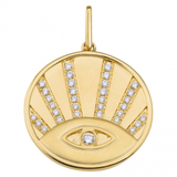 HORIZON DIAMOND EYE MEDALLION