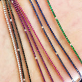 MICRO VENICE TENNIS BRACELET -DIAMOND