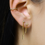 EASY EAR CUFF -DIAMOND