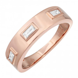 Diamond Baguette Band