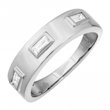 Diamond Baguette Band