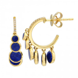 SHAKER HOOP EARRINGS