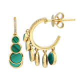 SHAKER HOOP EARRINGS