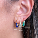 SHAKER HOOP EARRINGS