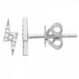 JOLT DIAMOND STUD EARRINGS