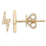 JOLT DIAMOND STUD EARRINGS