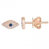 TINY THIRD EYE DIAMOND STUD