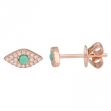 TINY THIRD EYE DIAMOND STUD