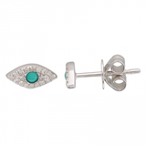 TINY THIRD EYE DIAMOND STUD