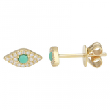 TINY THIRD EYE DIAMOND STUD