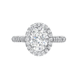 CALIFORNIA WILDFLOWERS FULL BLOOM ENGAGEMENT RING