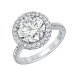 CALIFORNIA WILDFLOWERS FULL BLOOM ENGAGEMENT RING