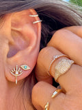 GOLD CLAW  RING