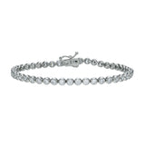 TRAVEL TENNIS BEZEL SET BRACELET