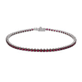 VENICE TENNIS BRACELET  -TSAVORITE