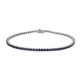 VENICE TENNIS BRACELET  -TSAVORITE