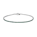 MICRO VENICE TENNIS BRACELET -EMERALD