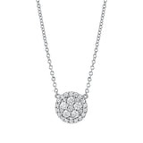 CALIFORNIA WILDFLOWERS DIAMOND FLORET NECKLACE