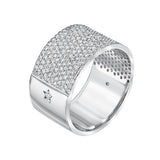 SKY FULL OF STARS WIDE DIAMOND RING