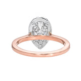 BLOOMED ORCHID DIAMOND ENGAGEMENT RING