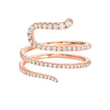 SERPENT DIAMOND RINGS