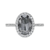 CALIFORNIA WILDFLOWERS RUSTIC DIAMOND ENGAGEMENT RING