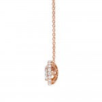 CALIFORNIA WILDFLOWERS  FULL BLOOM DIAMOND NECKLACE
