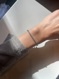 TRAVEL TENNIS BEZEL SET BRACELET