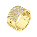 SKY FULL OF STARS WIDE DIAMOND RING