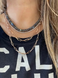 AURORA BOREALIS LABRADORITE BEADED NECKLACE