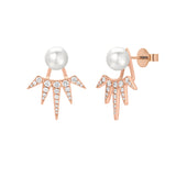 HORIZON DIAMOND SPIKES EARRING JACKET