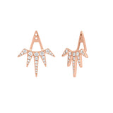 HORIZON DIAMOND SPIKES EARRING JACKET