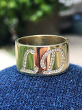 WIDE INITIAL RING