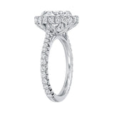 CALIFORNIA WILDFLOWERS FULL BLOOM ENGAGEMENT RING -DIAMOND FLOWER