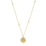 REVERSIBLE DIAMOND STAR PENDANT -ONE OF A KIND