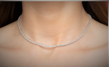 ESSENTIAL DIAMOND TENNIS NECKLACE