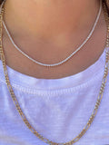 DIAMOND COLLAR TENNIS NECKLACE