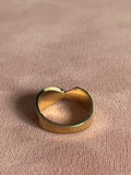 TWIST GOLD RING