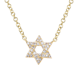 MINI STAR OF DAVID - DIAMOND