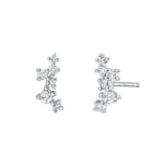 FANTASIA -DIAMOND STUD EARRINGS