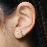 EAR BAR -DIAMOND