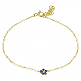 Flower Child Bracelet -RUBY, BLUE SAPPHIRE, GREEN TSAVORITE