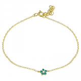 Flower Child Bracelet -RUBY, BLUE SAPPHIRE, GREEN TSAVORITE
