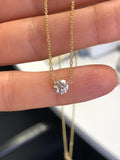 FLOATING DIAMOND NECKLACE