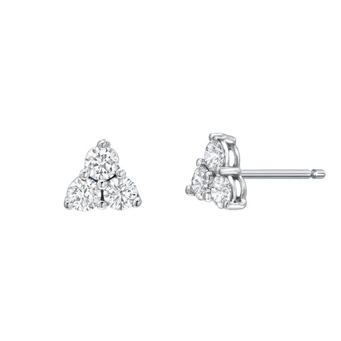 NOW, THEN AND FOREVER DIAMOND EARRINGS