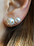Spike Pearl Earrings