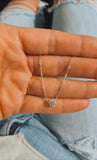 FLOATING DIAMOND NECKLACE